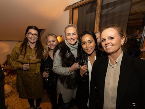 20 ára afmæli MBA námsins: Kristrún Elsa Harðardóttir, Aðalheiður Guðjónsdóttir, Júlía Þorvaldsdóttir, Ragna Margrét Norðdahl, Ragnheiður Pétursdóttir