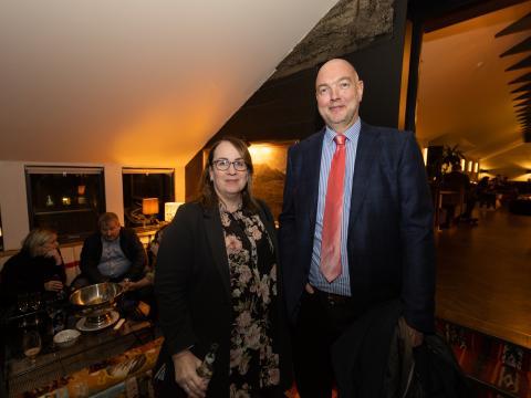 20 ára afmæli MBA námsins: Heiða Óskarsdóttir og Haukur Camillus Benediktsson