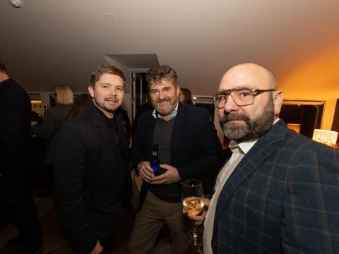 20 ára afmæli MBA námsins: Björn Ingi Pálsson, Ómar Már Jónsson, Engilbert Hafsteinsson