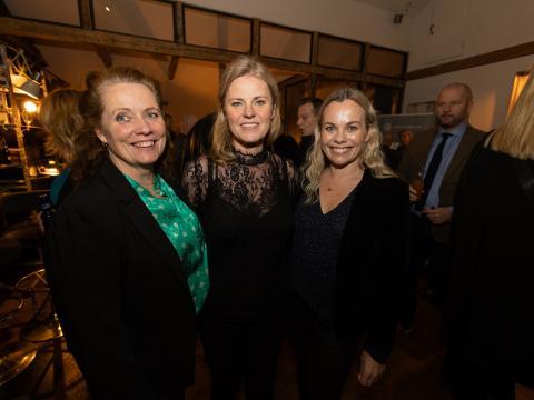 20 ára afmæli MBA námsins: Kristbjörg Edda Jóhannsdóttir, Thelma Ámundadóttir, Saga Ómarsdóttir