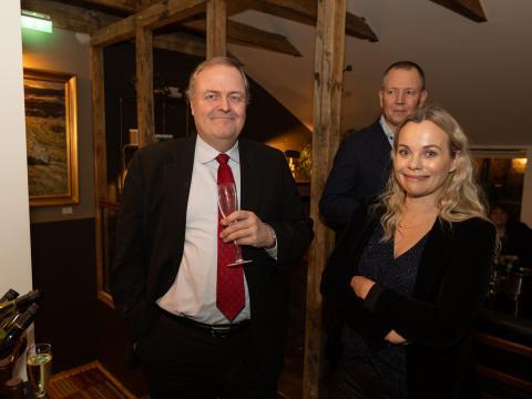20 ára afmæli MBA námsins: Gylfi Magnússon, Saga Ómarsdóttir, Hersir Sigurgeirsson